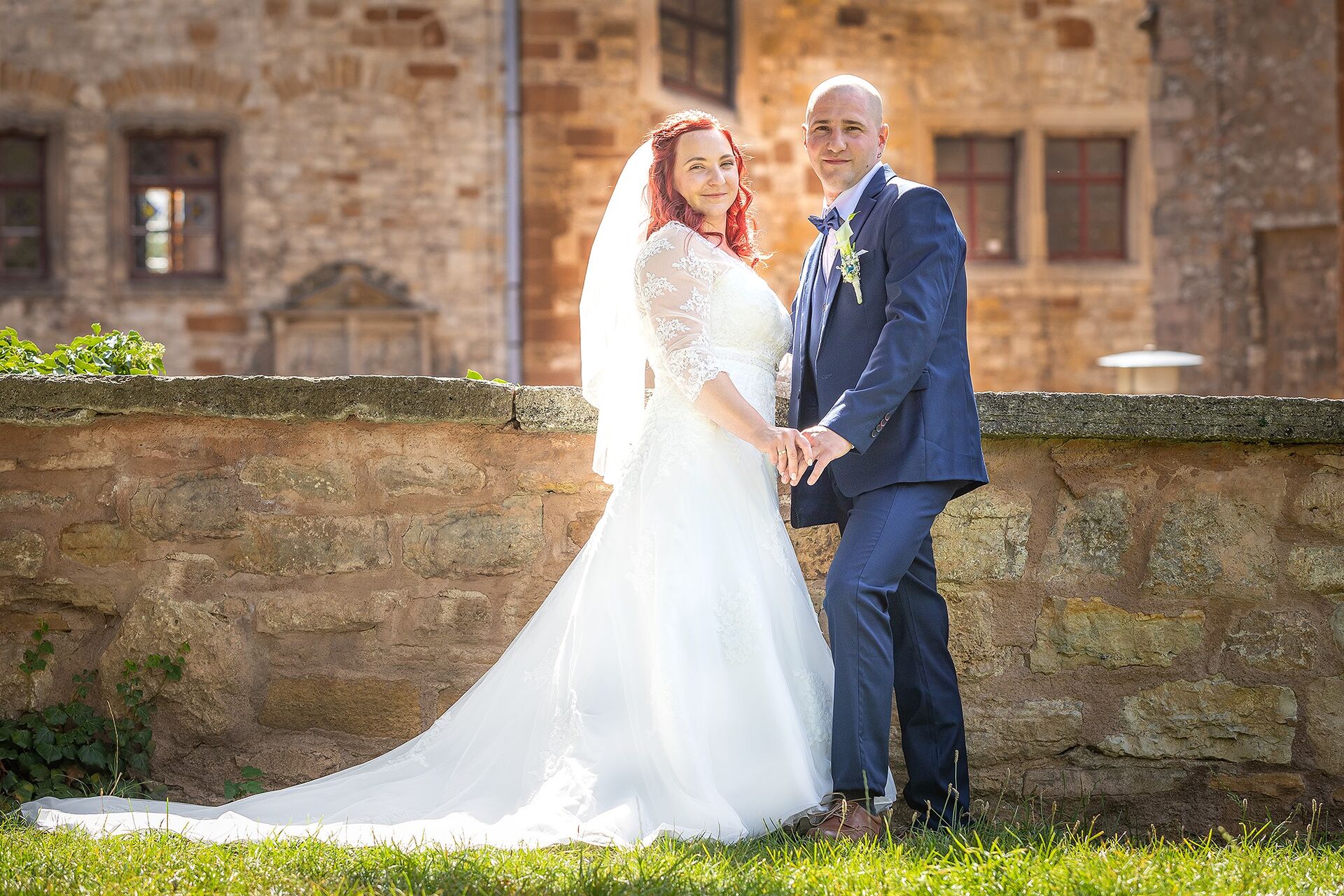 Hochzeitsfotografie Soemmerda romantische Momente Brautpaar