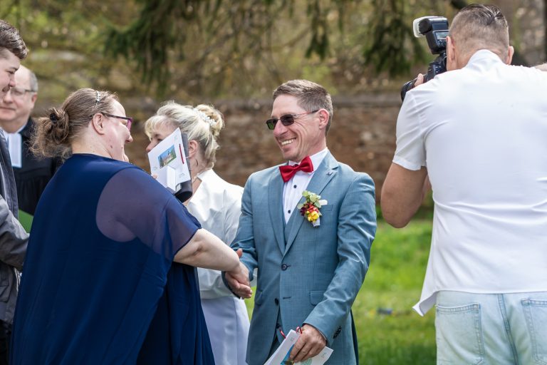 Dirk Dittrich fotografiert als Hochzeitsfotograf ein Brautpaar in Thüringen